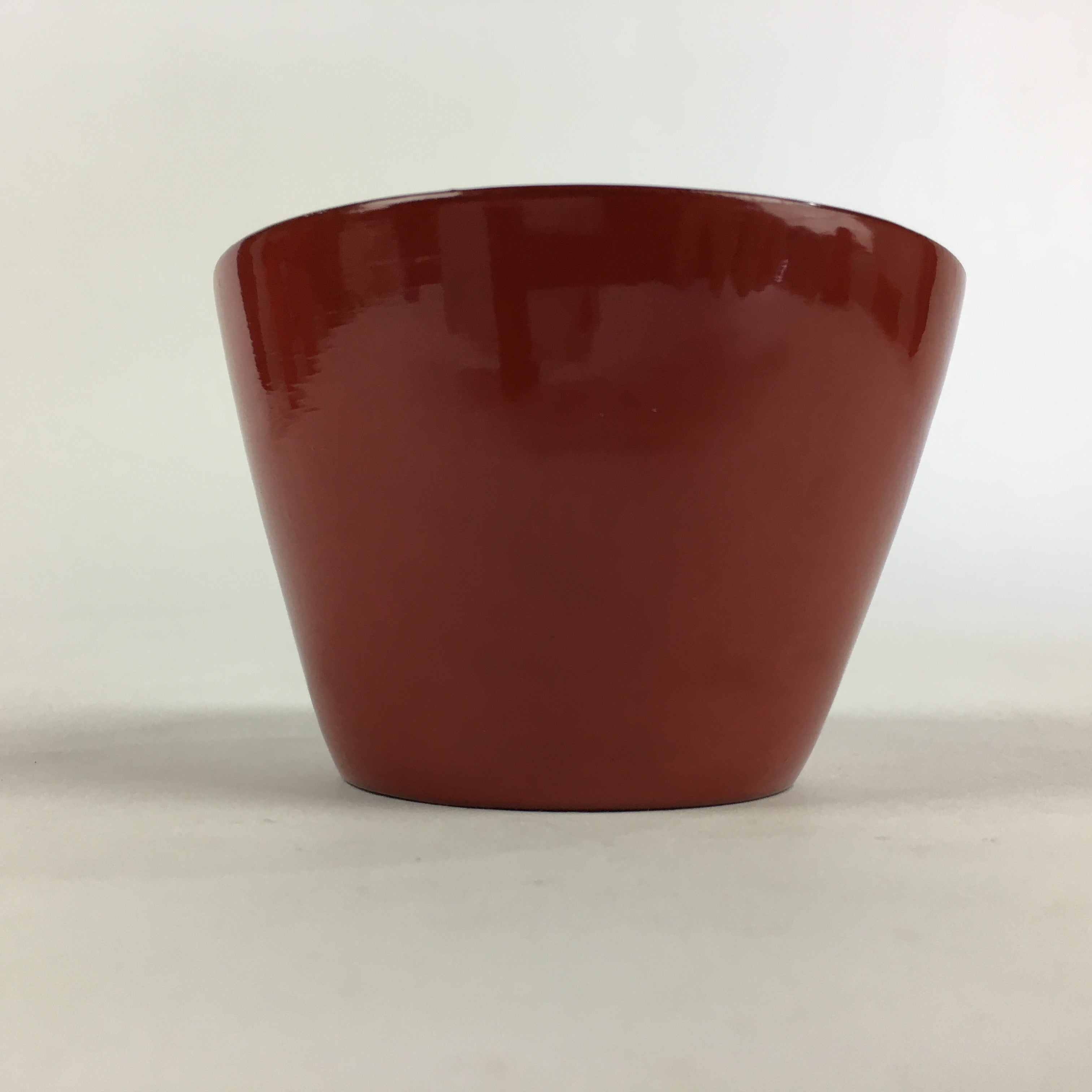 Japanese Wooden Lacquerware Small Bowl Vtg Urushinuri Red Kobachi UR781