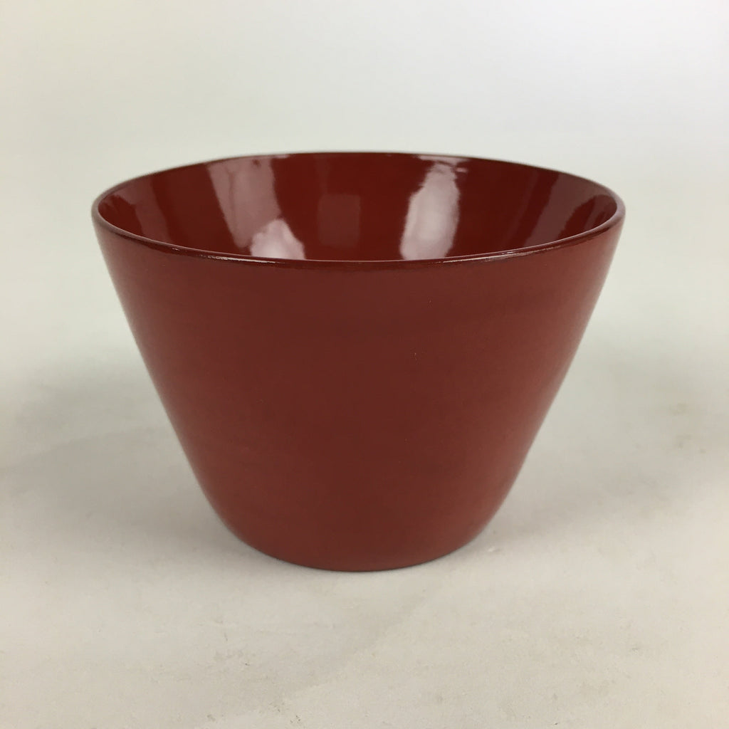 Japanese Wooden Lacquerware Small Bowl Vtg Urushinuri Red Kobachi UR781