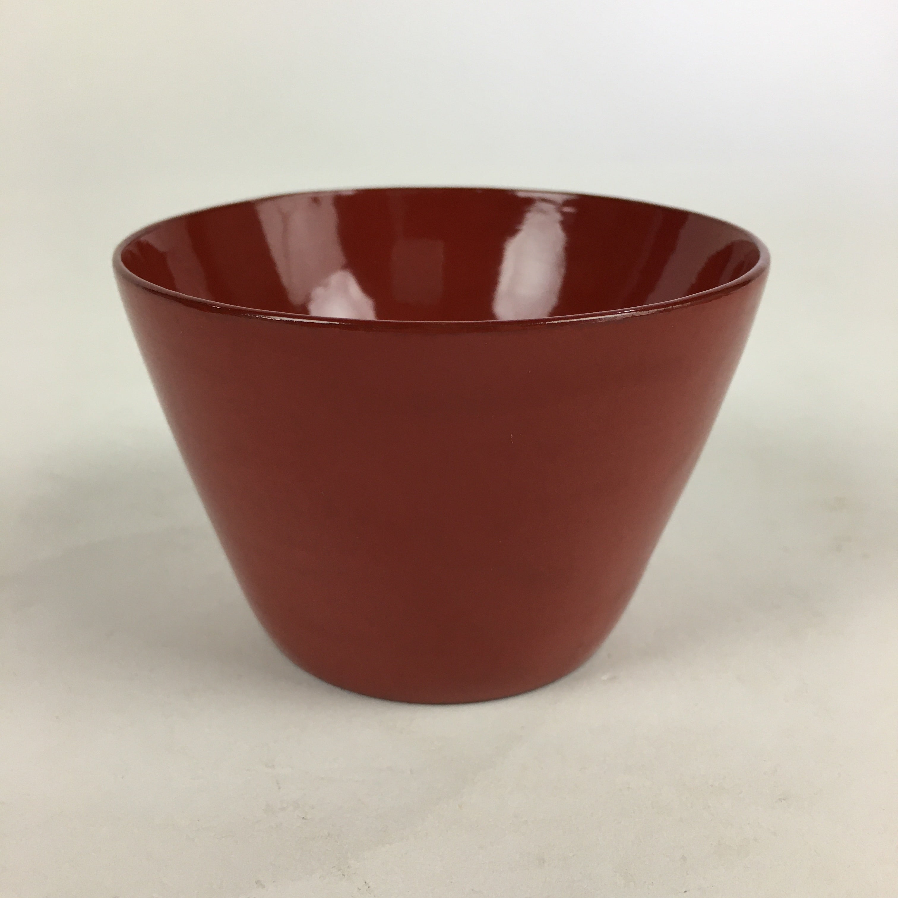 Japanese Wooden Lacquerware Small Bowl Vtg Urushinuri Red Kobachi UR781