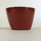 Japanese Wooden Lacquerware Small Bowl Vtg Urushinuri Red Kobachi UR782