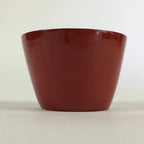 Japanese Wooden Lacquerware Small Bowl Vtg Urushinuri Red Kobachi UR782