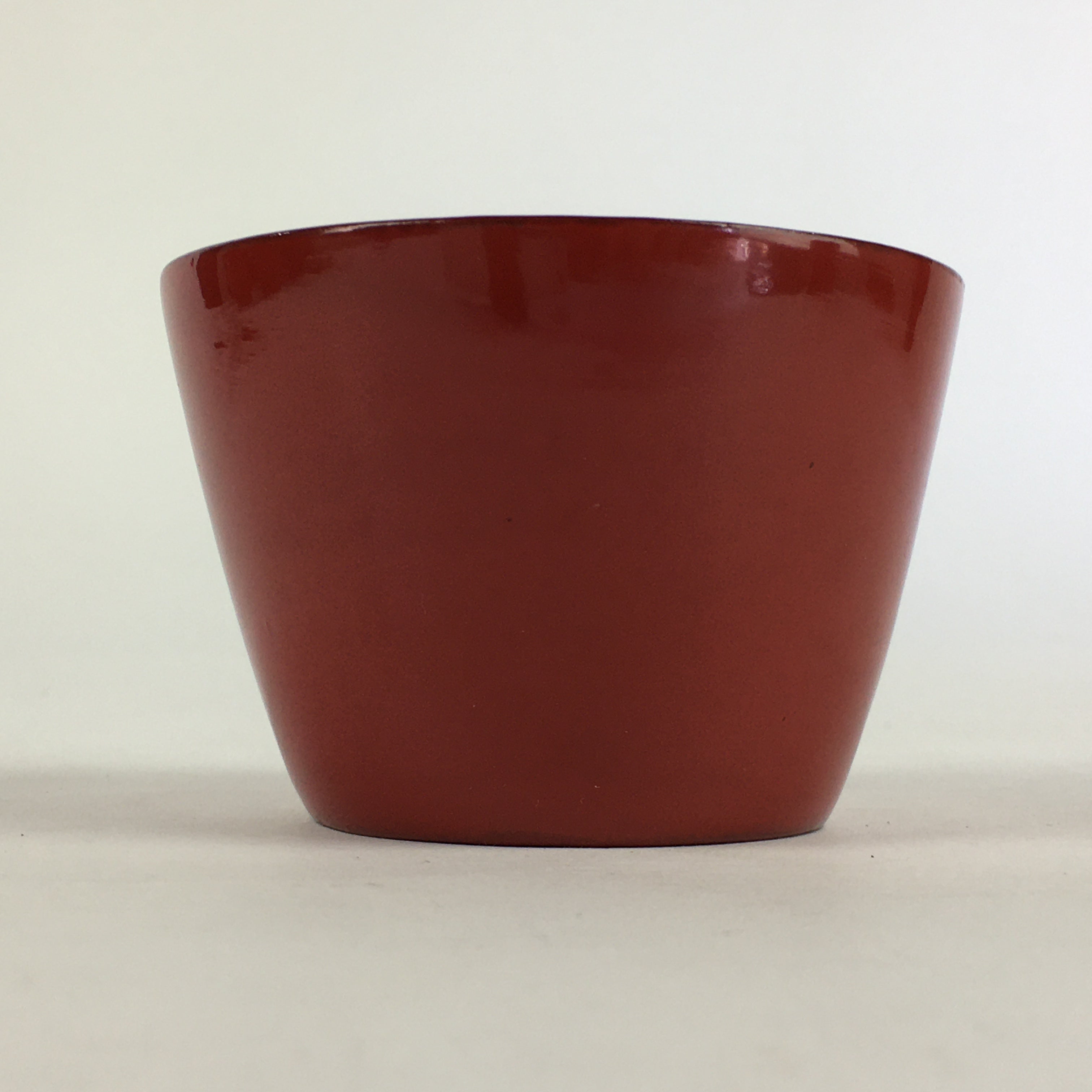 Japanese Wooden Lacquerware Small Bowl Vtg Urushinuri Red Kobachi UR782
