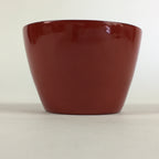 Japanese Wooden Lacquerware Small Bowl Vtg Urushinuri Red Kobachi UR785
