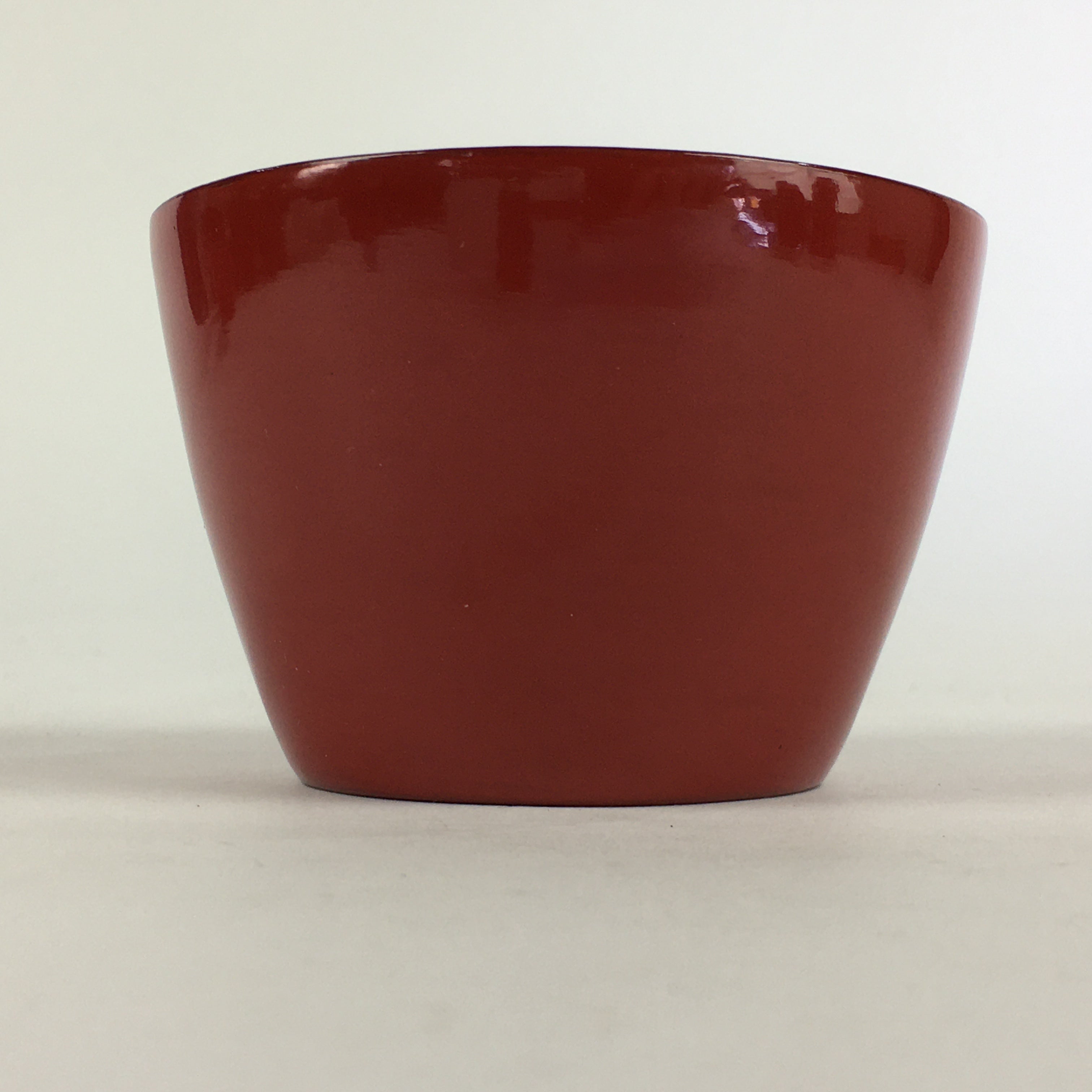 Japanese Wooden Lacquerware Small Bowl Vtg Urushinuri Red Kobachi UR785
