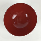 Japanese Wooden Lacquerware Small Bowl Vtg Urushinuri Red Kobachi UR786