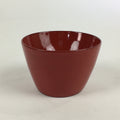 Japanese Wooden Lacquerware Small Bowl Vtg Urushinuri Red Kobachi UR786