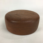 Japanese Wooden Large Bowl Vtg Multi Bowl Snack Salad Colored Varnish Brown UR61