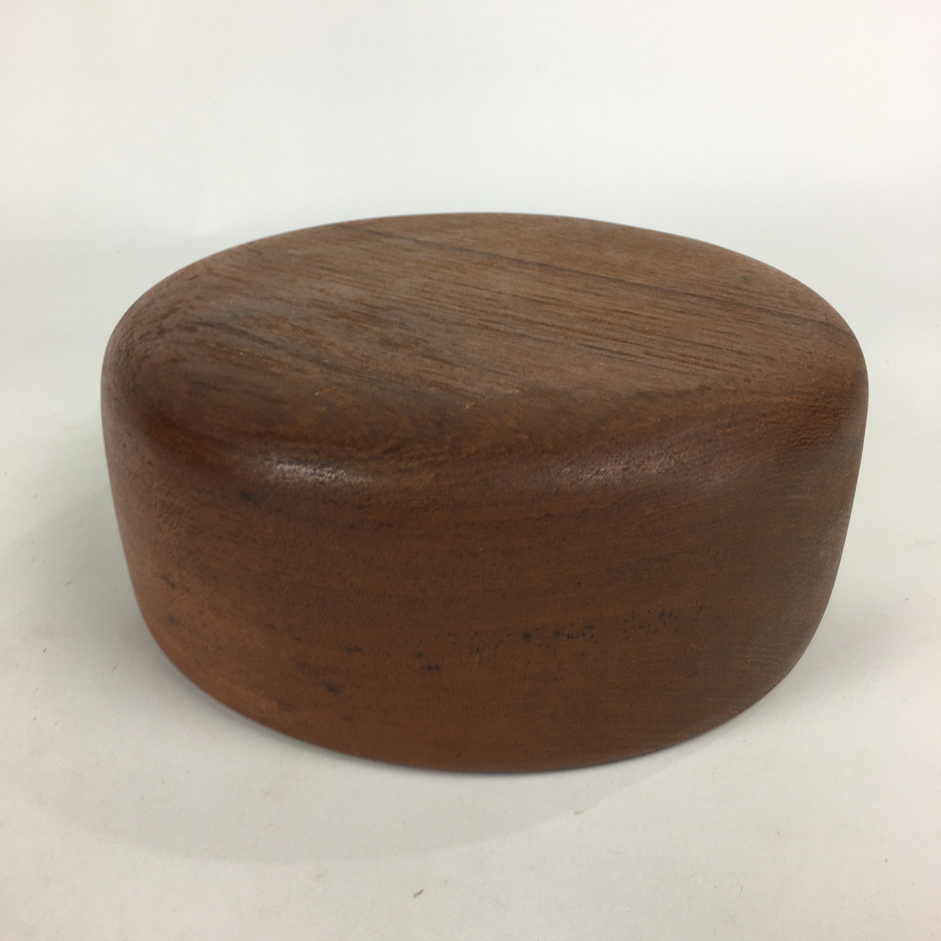 Japanese Wooden Large Bowl Vtg Multi Bowl Snack Salad Colored Varnish Brown UR61