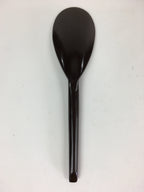 Japanese Wooden Large Spoon Vtg Rice Scoop Spatula Shamoji Brown JK359