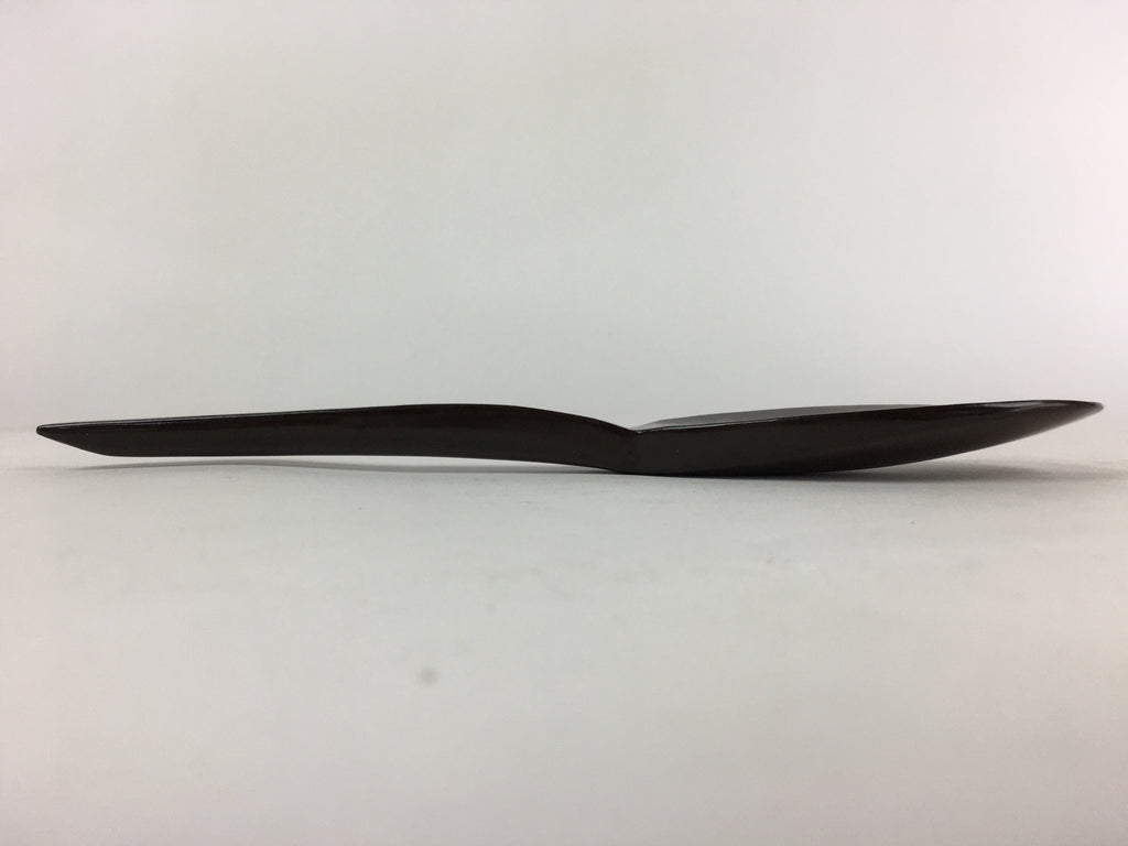 Japanese Wooden Large Spoon Vtg Rice Scoop Spatula Shamoji Brown JK359