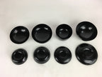 Japanese Wooden Legged Tray Lacquered Table Lidded Bowls Set Veg Ozen UR680