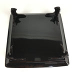 Japanese Wooden Legged Tray Lacquered Table Vtg Ozen Black Nurimono UR748