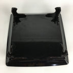 Japanese Wooden Legged Tray Lacquered Table Vtg Ozen Black Nurimono UR749