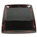 Japanese Wooden Legged Tray Lacquered Table Vtg Ozen Black Nurimono UR751