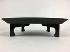 Japanese Wooden Legged Tray Lacquered Table Vtg Ozen Black Nurimono UR753
