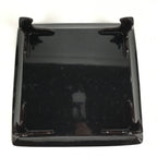 Japanese Wooden Legged Tray Lacquered Table Vtg Ozen Black Nurimono UR754