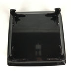 Japanese Wooden Legged Tray Lacquered Table Vtg Ozen Black Nurimono UR757