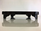 Japanese Wooden Legged Tray Lacquered Table Vtg Ozen Black UR796