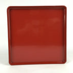 Japanese Wooden Legged Tray Lacquered Table Vtg Ozen Red Nurimono UR740