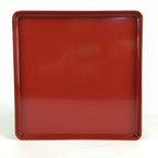 Japanese Wooden Legged Tray Lacquered Table Vtg Ozen Red Nurimono UR742