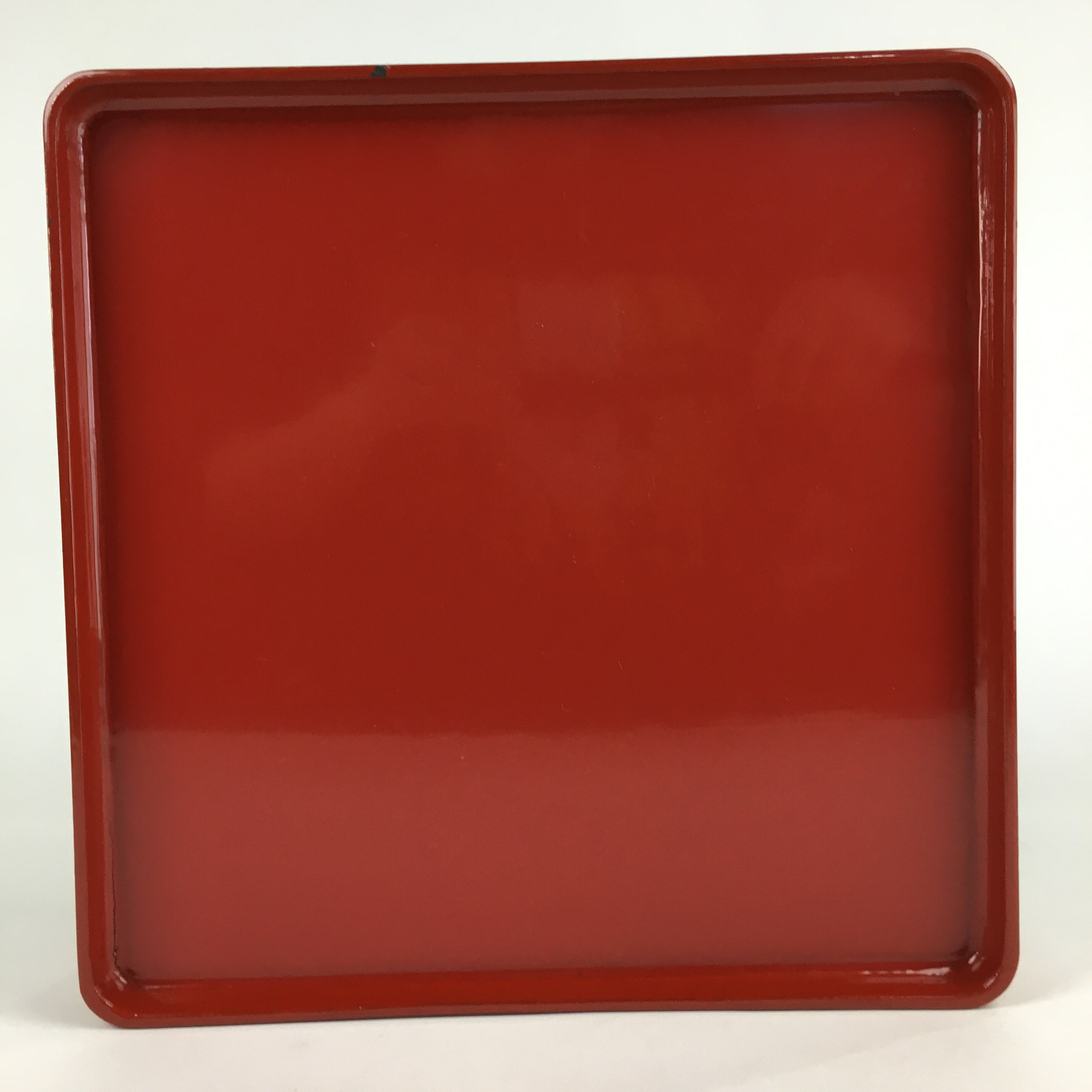 Japanese Wooden Legged Tray Lacquered Table Vtg Ozen Red Nurimono UR745