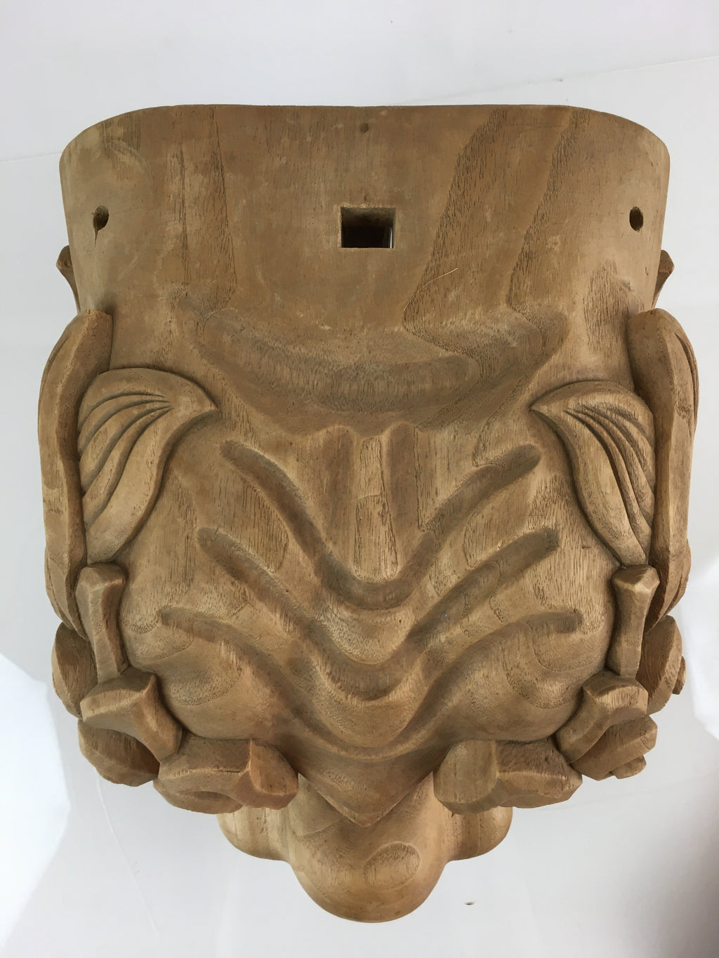 Japanese Wooden Lion Head Shishigashira Vtg Shishi-Mai Folk Craft BD826