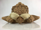Japanese Wooden Lion Head Shishigashira Vtg Shishi-Mai Folk Craft BD826