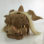 Japanese Wooden Lion Head Shishigashira Vtg Shishi-Mai Folk Craft BD826