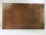 Japanese Wooden Low Table Vtg Rectangle Chabudai Zataku Brown T310