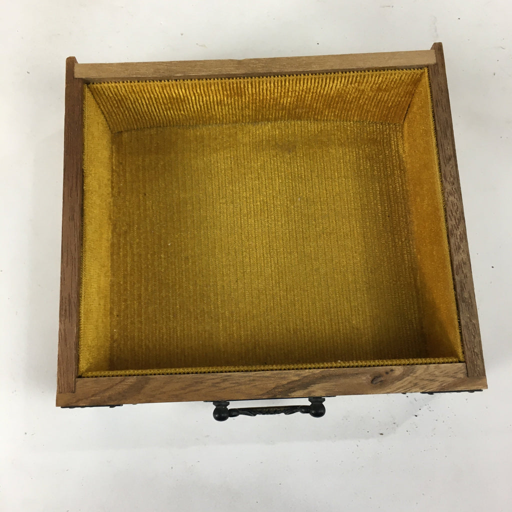 Japanese Wooden Medicine Chest Vtg Accessory box 7 Drawers Kusuri Tansu T253
