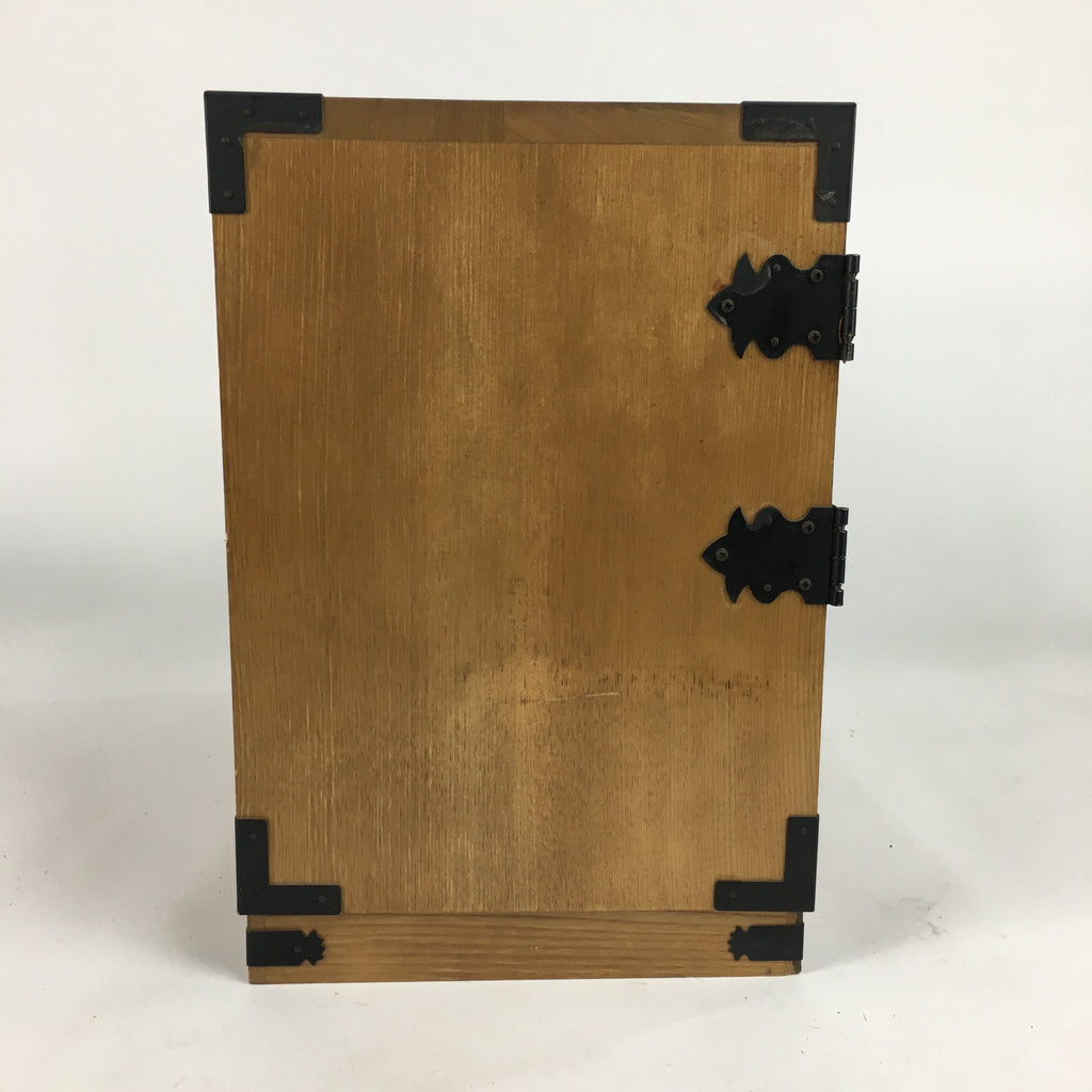 Japanese Wooden Medicine Chest Vtg Accessory box 7 Drawers Kusuri Tansu T253