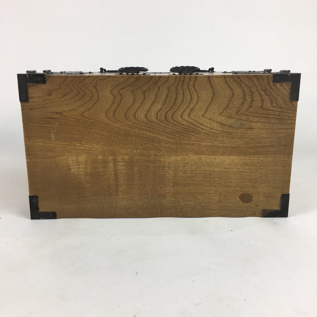 Japanese Wooden Medicine Chest Vtg Accessory box 7 Drawers Kusuri Tansu T253