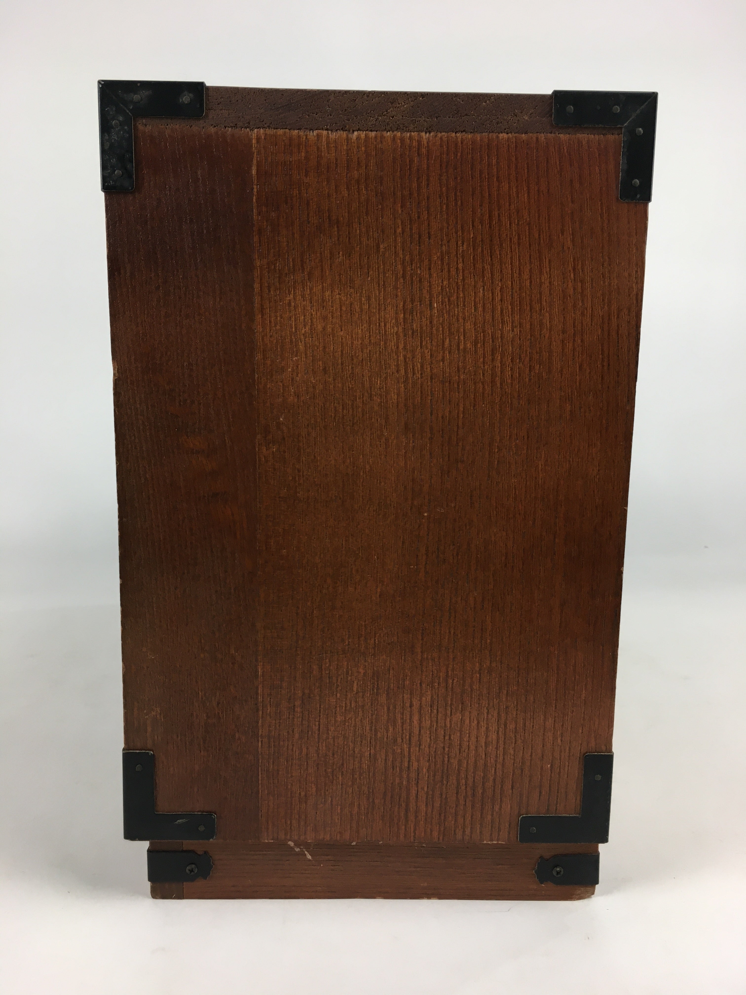 Japanese Wooden Medicine Chest Vtg Kusuri Tansu 8 Drawers Brown T277