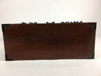 Japanese Wooden Medicine Chest Vtg Kusuri Tansu 8 Drawers Brown T277