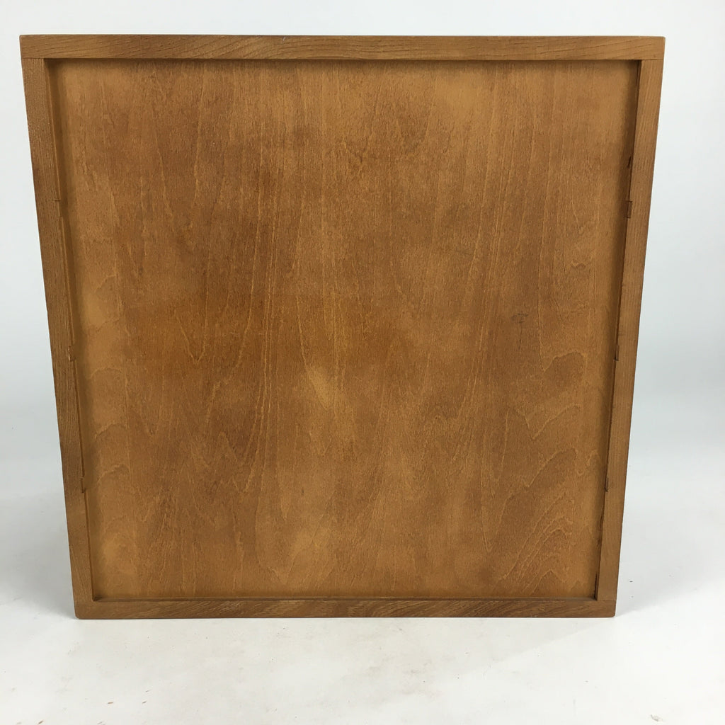 Japanese Wooden Medicine Chest Vtg Kusuri Tansu 9 Drawers Brown T282