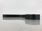Japanese Wooden Plate Stand Picture Frame Stand Vtg Display Saratate Black JK459