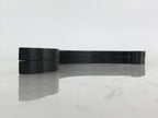 Japanese Wooden Plate Stand Picture Frame Stand Vtg Display Saratate Black JK459