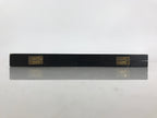 Japanese Wooden Plate Stand Picture Frame Stand Vtg Display Saratate Black JK459