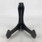 Japanese Wooden Plate Stand Picture Frame Stand Vtg Display Saratate Black JK459