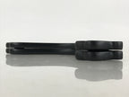 Japanese Wooden Plate Stand Picture Frame Stand Vtg Display Saratate Black JK461