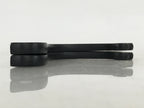 Japanese Wooden Plate Stand Picture Frame Stand Vtg Display Saratate Black JK461