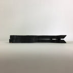Japanese Wooden Plate Stand Vtg Picture Plate Display Saratate Black JK327