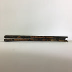 Japanese Wooden Plate Stand Vtg Picture Plate Display Saratate Black JK328