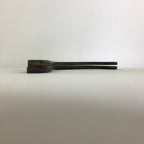 Japanese Wooden Plate Stand Vtg Picture Plate Display Saratate Black JK328