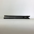 Japanese Wooden Plate Stand Vtg Picture Plate Display Saratate Black JK330