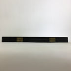 Japanese Wooden Plate Stand Vtg Picture Plate Display Saratate Black JK333