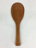 Japanese Wooden Rice Scoop Shamoji Vtg Sushi Cooking Taga Brown JK309
