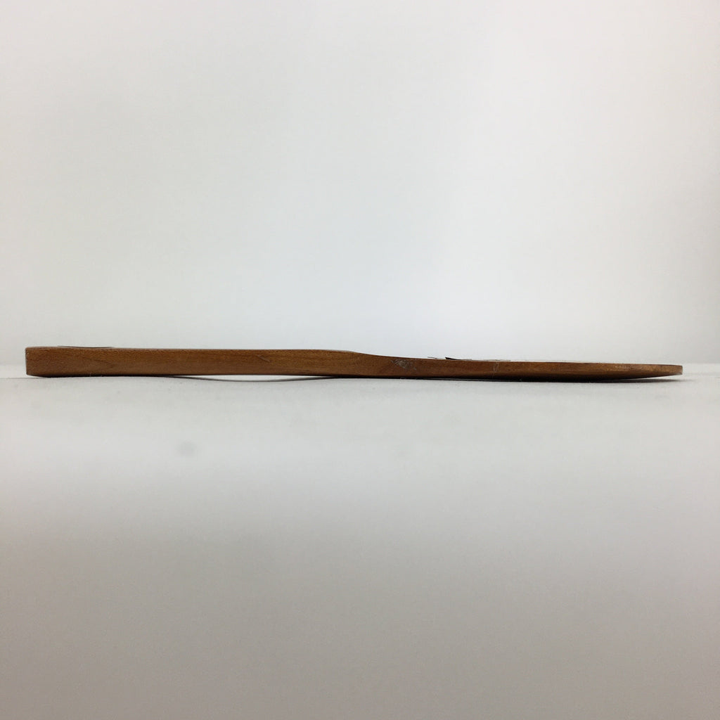 Japanese Wooden Rice Scoop Shamoji Vtg Sushi Cooking Taga Brown JK312