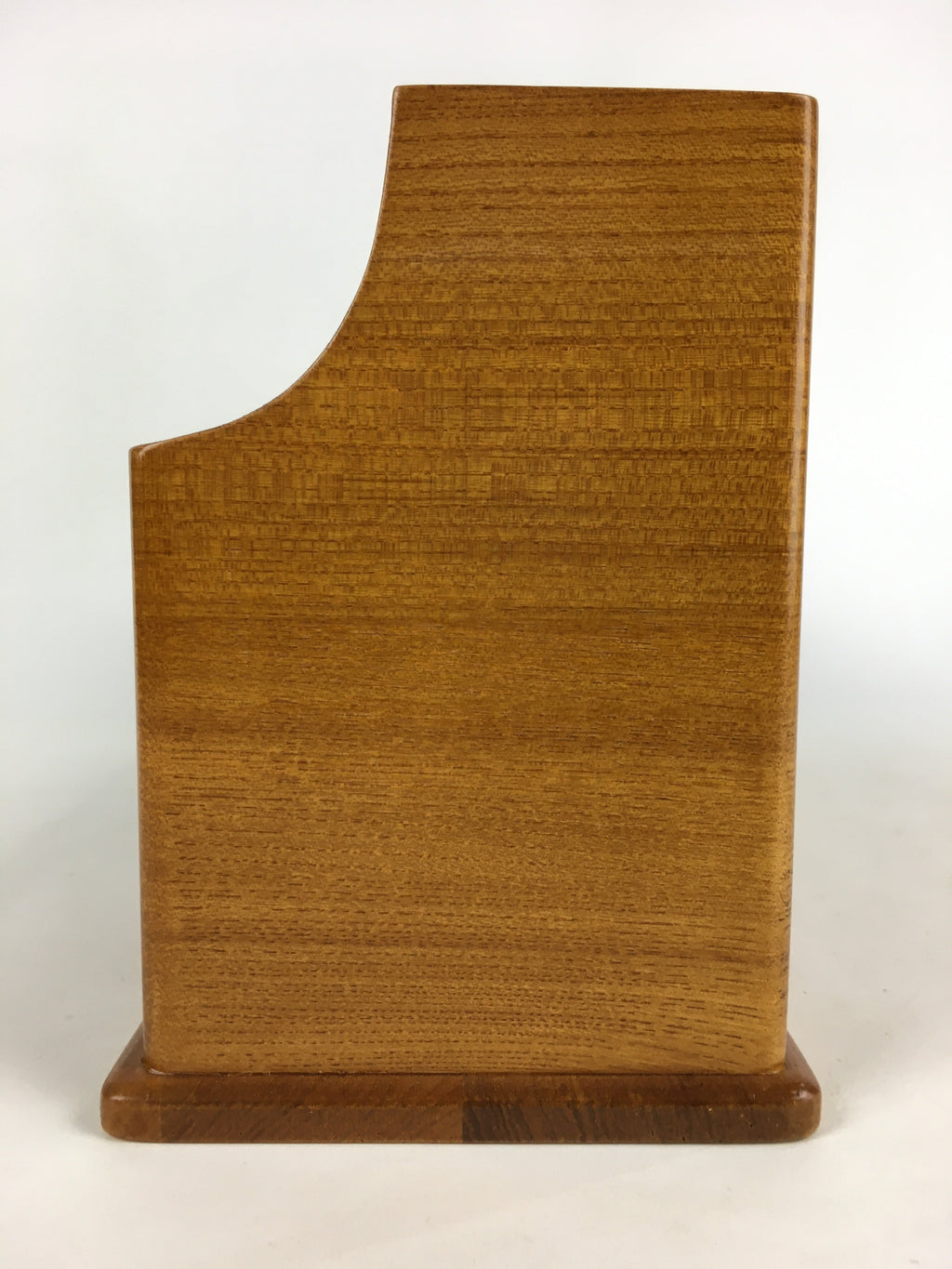 Japanese Wooden Room Rack Cherry Bark Vtg Book TV Remote Controller T316