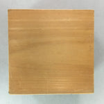 Japanese Wooden Sake Cup Guinomi Sakazuki Vtg Masu Natural UR186